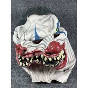 Adult Siamese Clown Halloween Rubber‎ Mask Cosplay